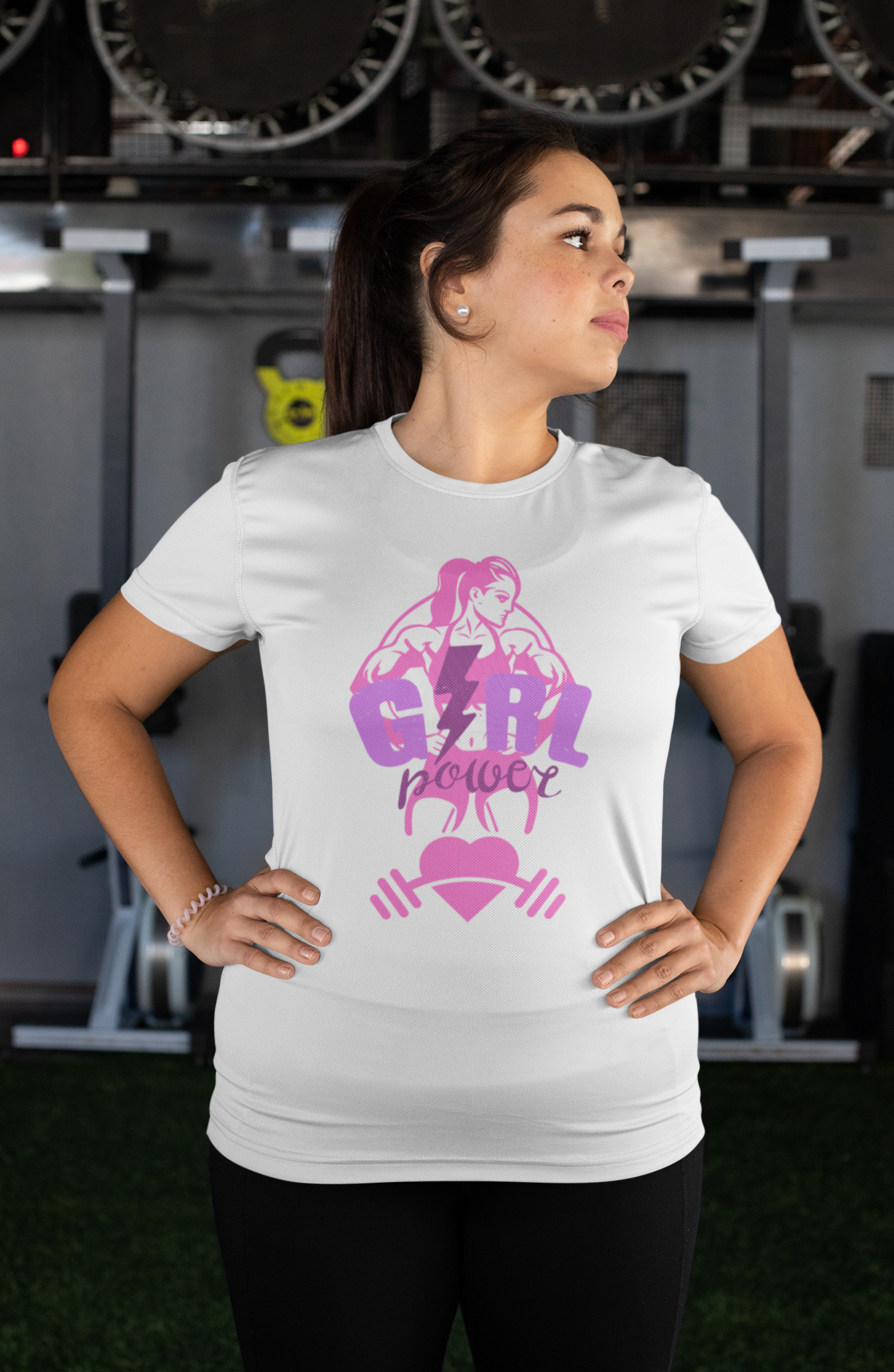 GIRL POWER Motivational T Shirt