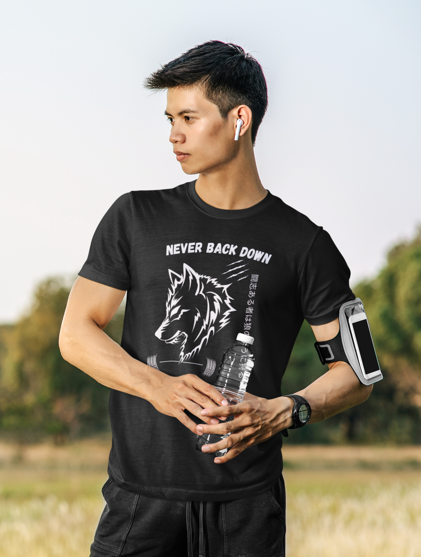 Wolf Mindset Inspirational T Shirt